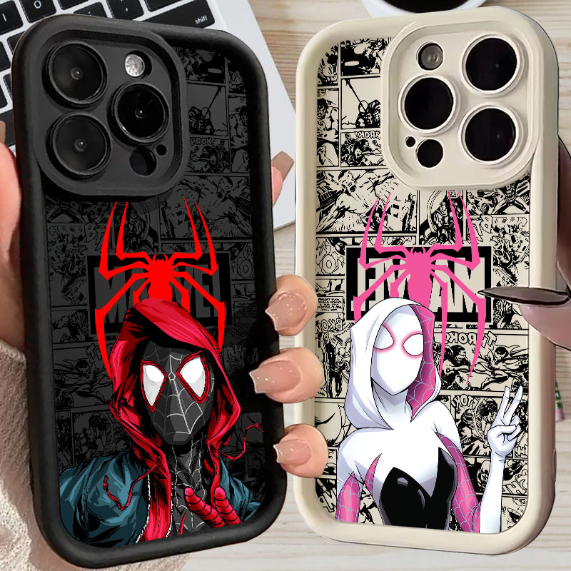 Phone Cases Store - Spiderman Miles Morales Gwen Marvel Comics