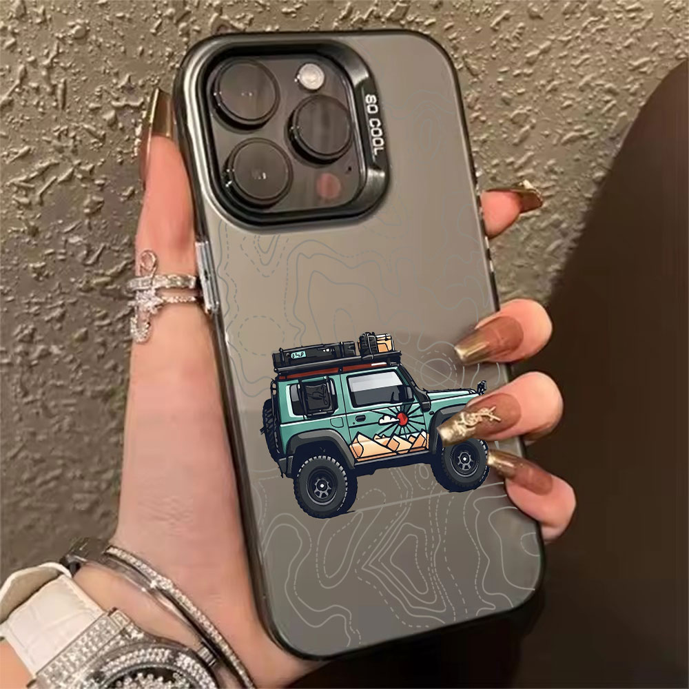 Phone Cases Store - Simple Car Pattern Phone Case For