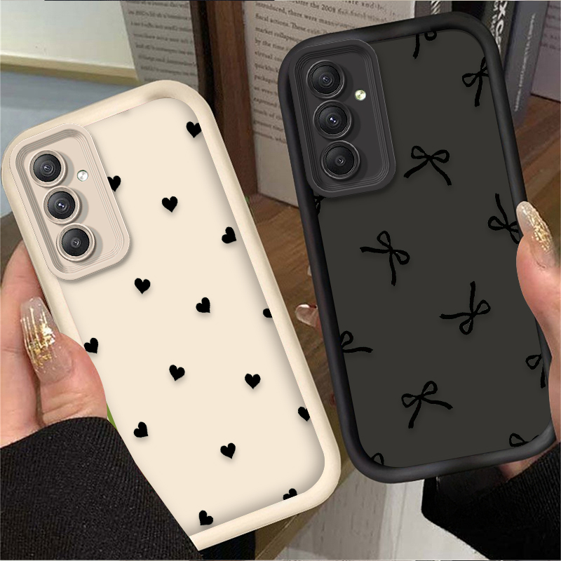 Black Love Heart Bowknot Case  - Phone Cases Samsung Galaxy review and price