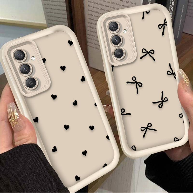 Black Love Heart Bowknot Case  - Phone Cases Samsung Galaxy review and price