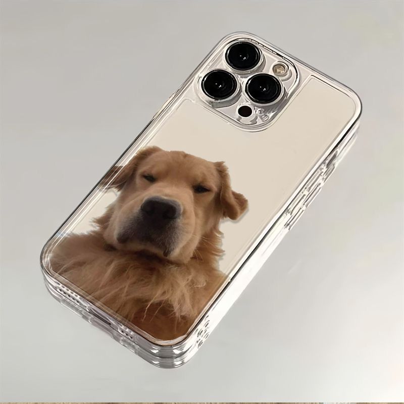 Funny Golden Retriever Clear P - Phone Cases Quirky review and price
