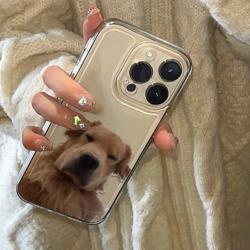 Funny Golden Retriever Clear P - Phone Cases Quirky review and price