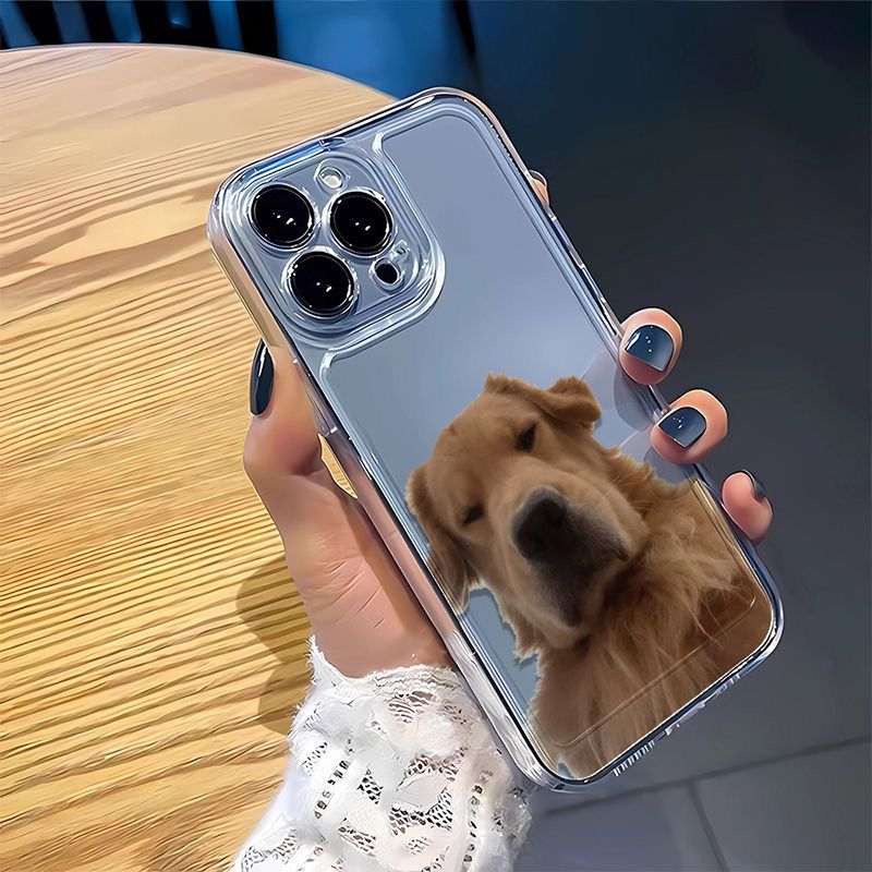 Funny Golden Retriever Clear P - Phone Cases Quirky review and price