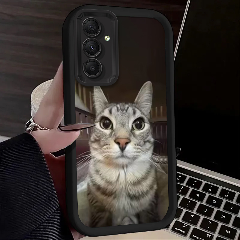 Trendy Cat Smoking Phone Case  - Phone Cases Samsung Galaxy review and price