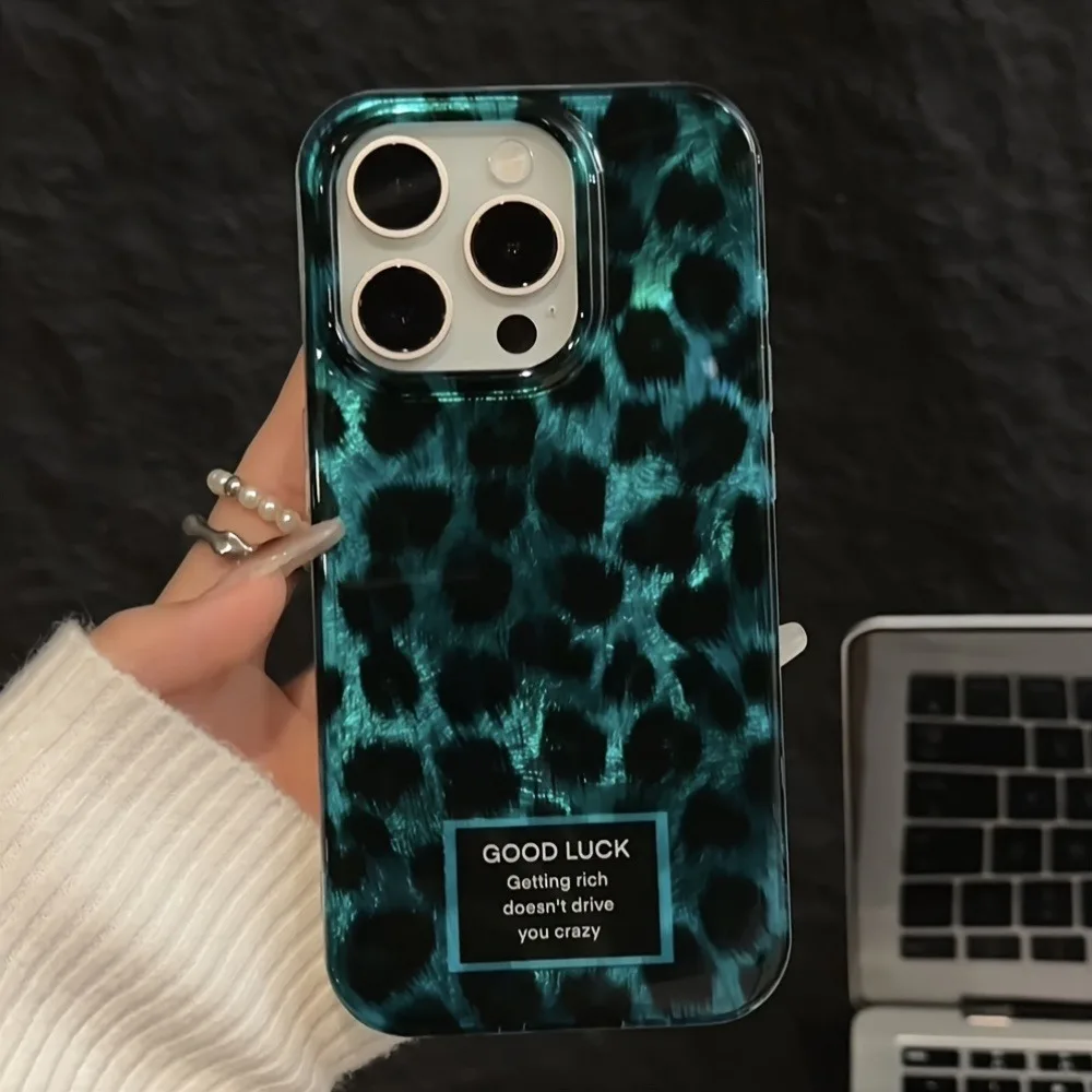 Retro Laser Cute Leopard Print - Phone Cases Cute Iphone 14 review and price