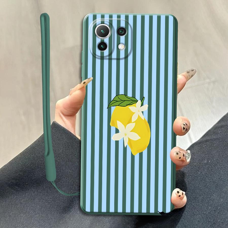 Lemon Cool Stripe Pattern Case - Phone Cases Xiaomi review and price