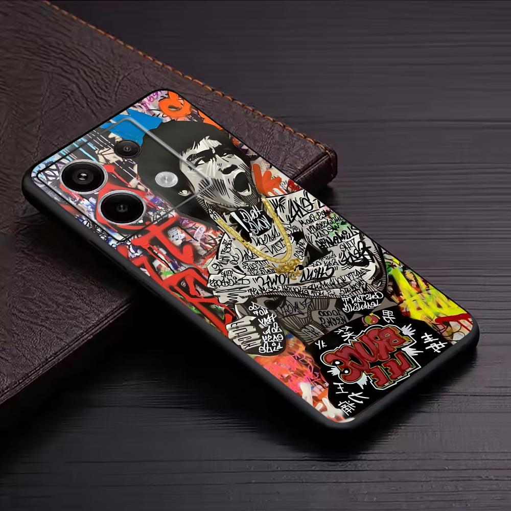 Banksy Graffiti Art  Phone Cas - Phone Cases Xiaomi review and price