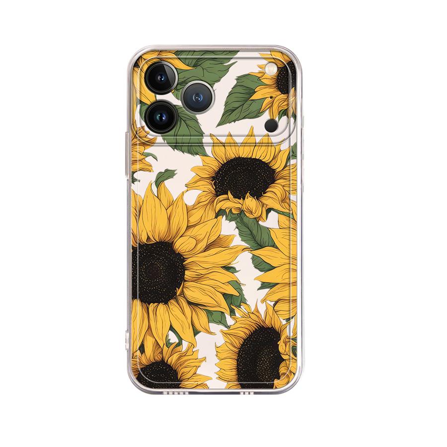 Cute Sunflower Pattern Case fo - Phone Cases Cute Iphone 14 review and price