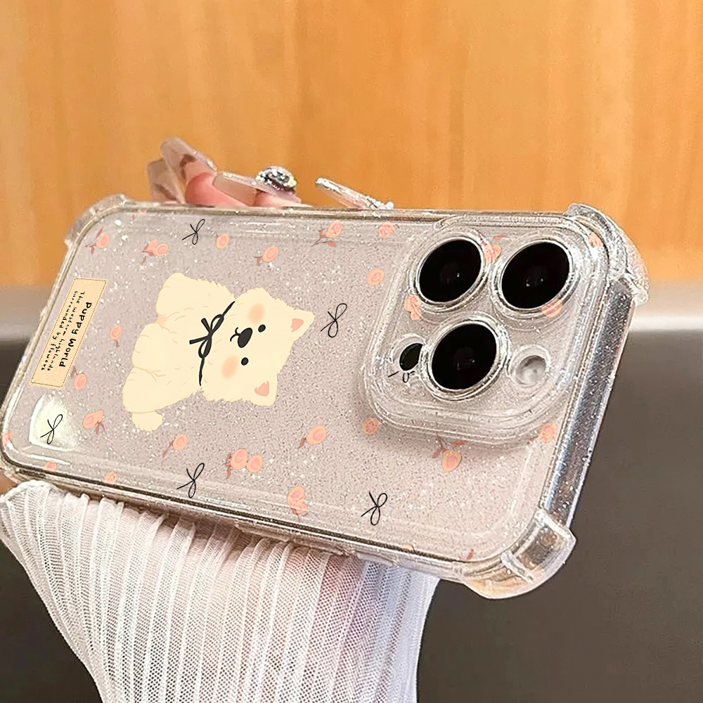 Cute Gog TPU Glitter Phone Cas - Glitter Shockproof Case review and price