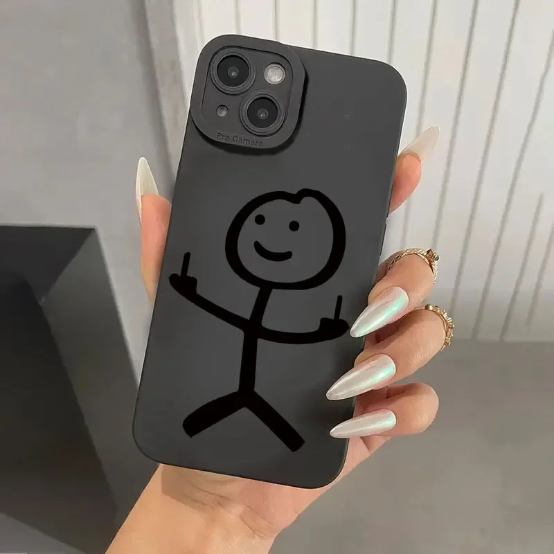 Cute Cartoon Matchman Matte Si - Phone Cases Cute Iphone 14 review and price