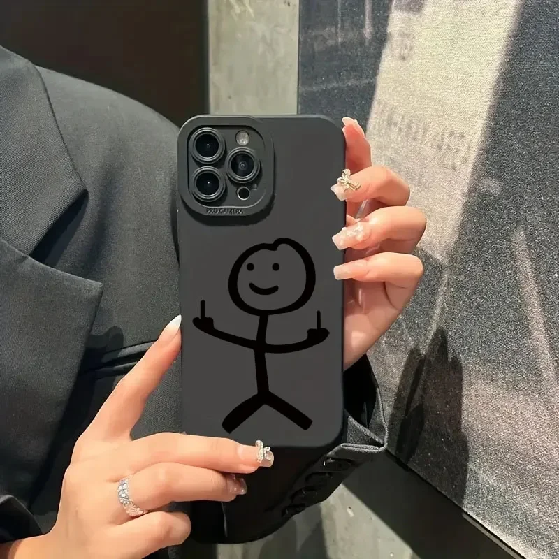 Cute Cartoon Matchman Matte Si - Phone Cases Cute Iphone 14 review and price