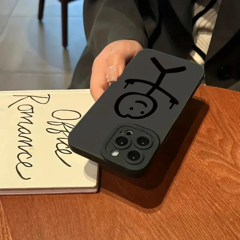 Cute Cartoon Matchman Matte Si - Phone Cases Cute Iphone 14 review and price