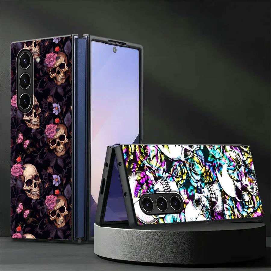 Skull Art Case for Samsung Gal - Phone Cases Z Fold 6 review and price