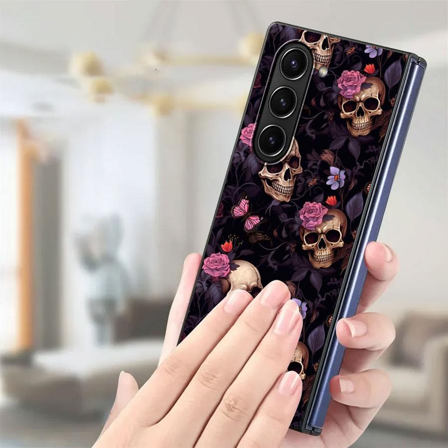 Skull Art Case for Samsung Gal - Phone Cases Z Fold 6 review and price