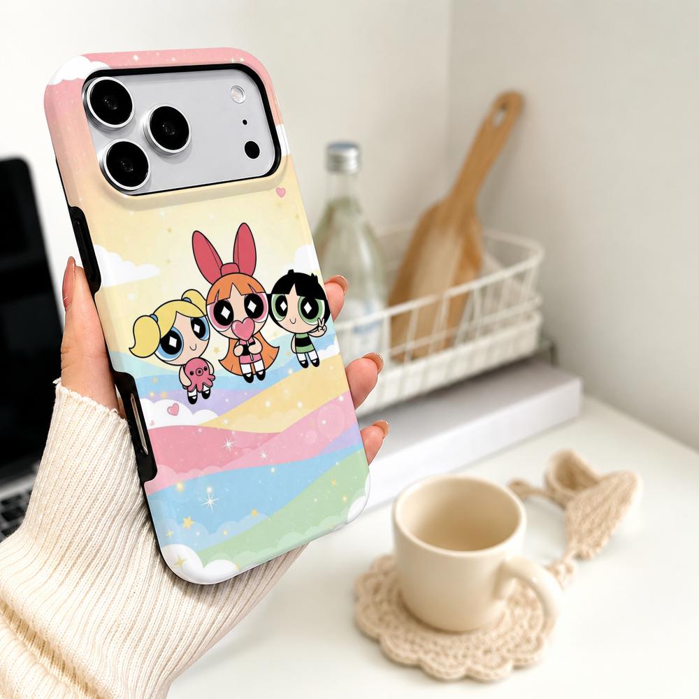 Anime P-Powerpuff Girls Phone  - Phone Cases For Girls review and price