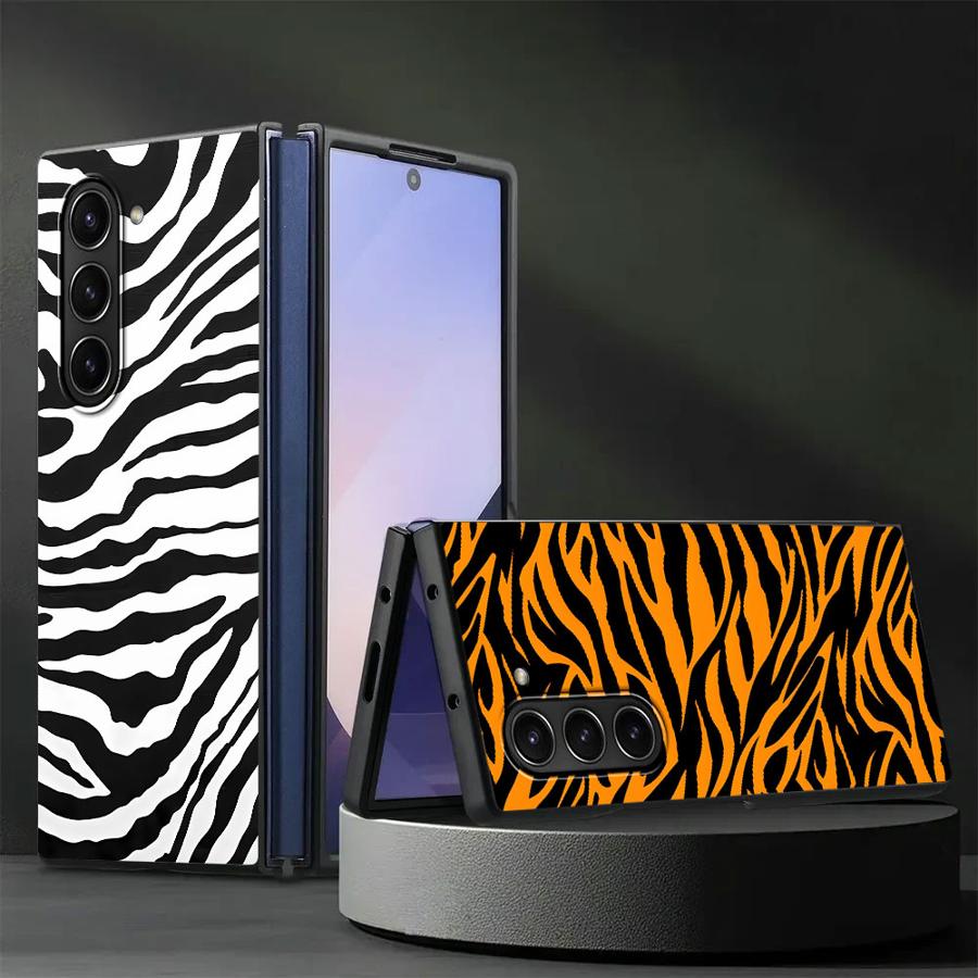Zebra Striped Sunflower Back P - Phone Cases Z Fold 6 review and price