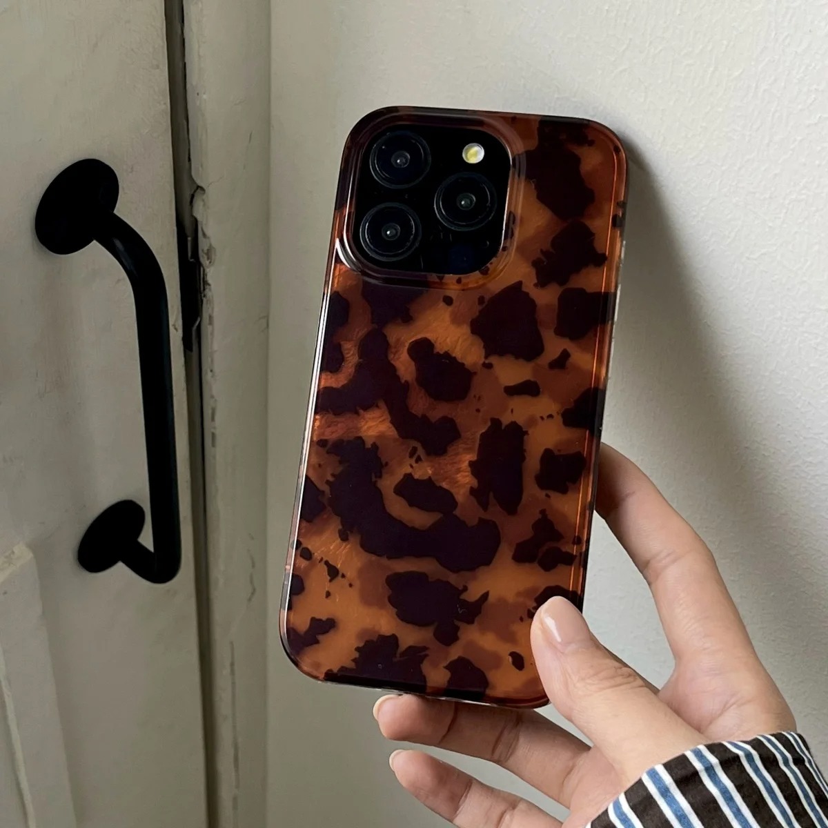 Retro Amber Texture Laser Phon - Phone Cases Store review and price