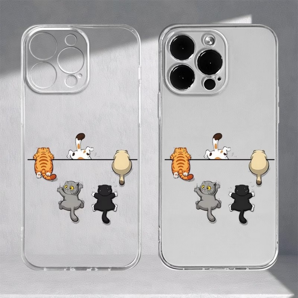 Five Cute Cat Pattern Phone Ca - Phone Cases Cute Iphone 14 review and price