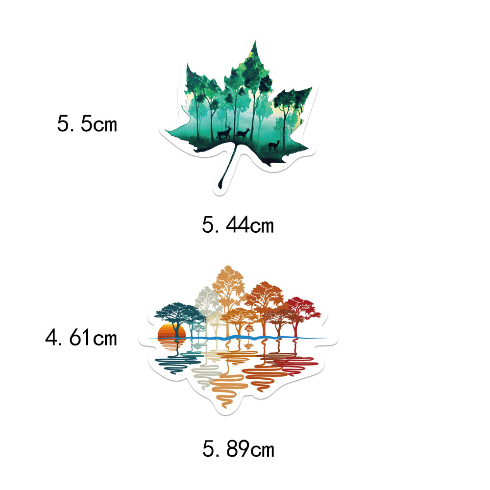 50PCS Green Forest Graffiti St - Phone Cases Quotes review and price