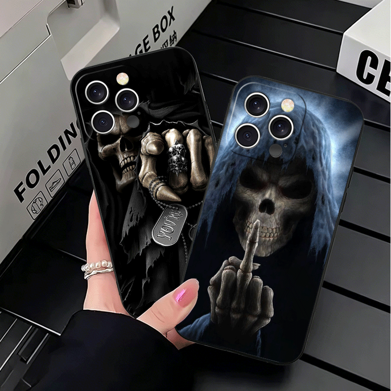 Grim Reaper Skeleton Funny Sty - Phone Cases Quirky review and price