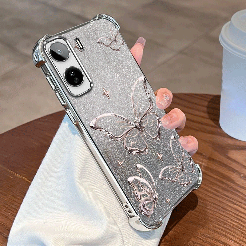 Glitter Plating Cover For Vivo - Glitter Shockproof Case review and price