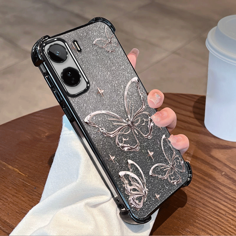 Glitter Plating Cover For Vivo - Glitter Shockproof Case review and price
