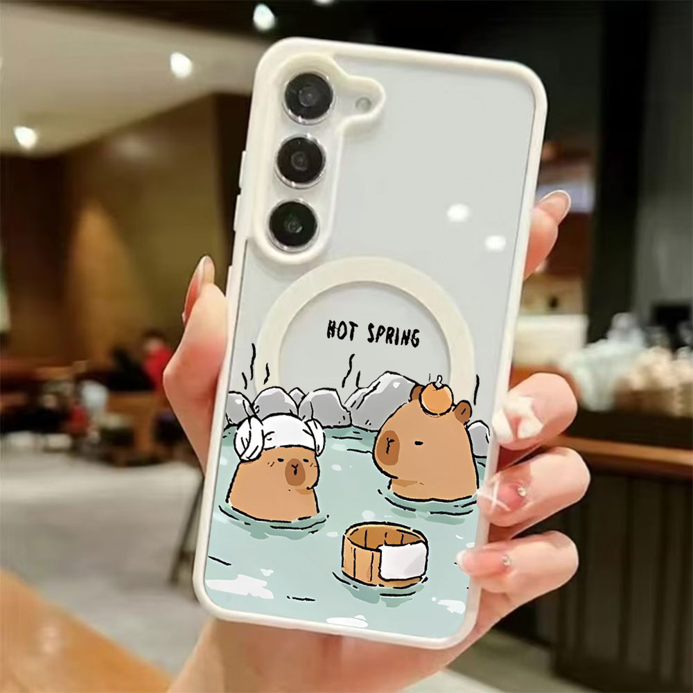 Color Transparent Magnetic Pho - Phone Cases Samsung Galaxy review and price