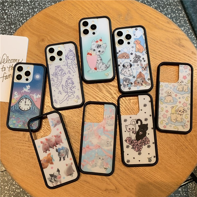 Wildflower Cartoon Cat Phone C - Phone Cases Wildflower review and price