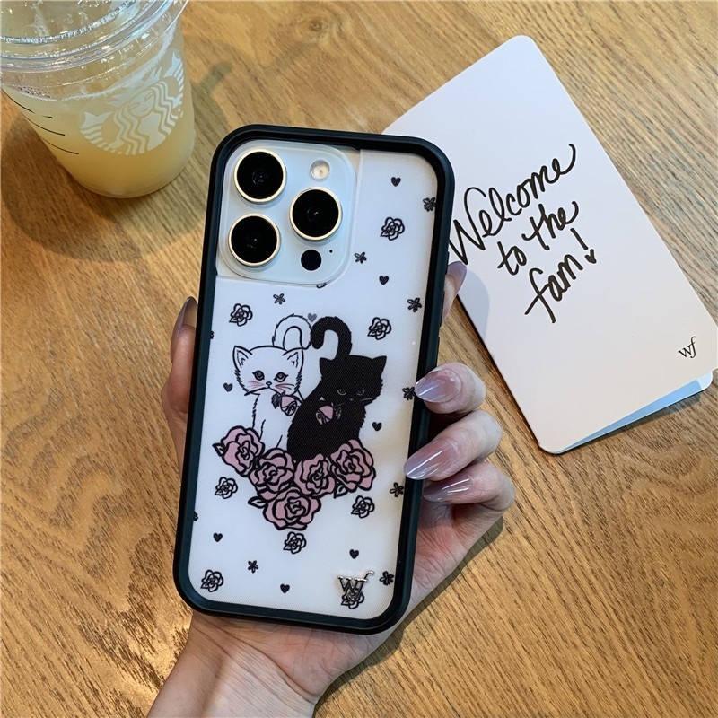 Wildflower Cartoon Cat Phone C - Phone Cases Wildflower review and price