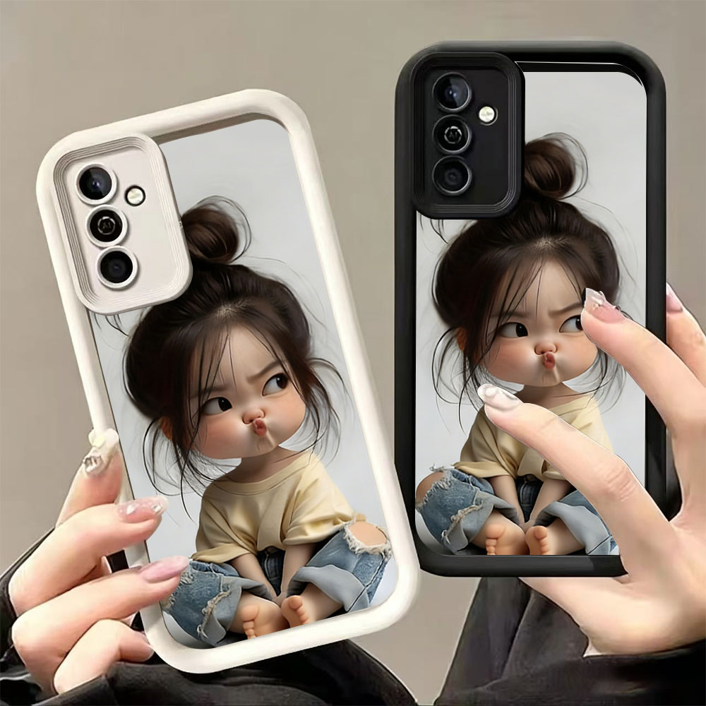 Meatball Head Girl Silicone Sh - Phone Cases For Girls review and price