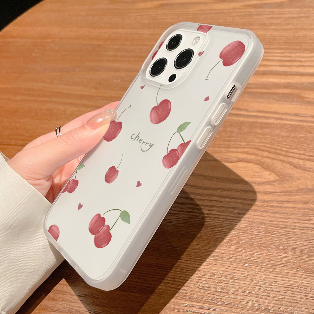Cherry Phone Case Frosted For  - Phone Cases Store review and price