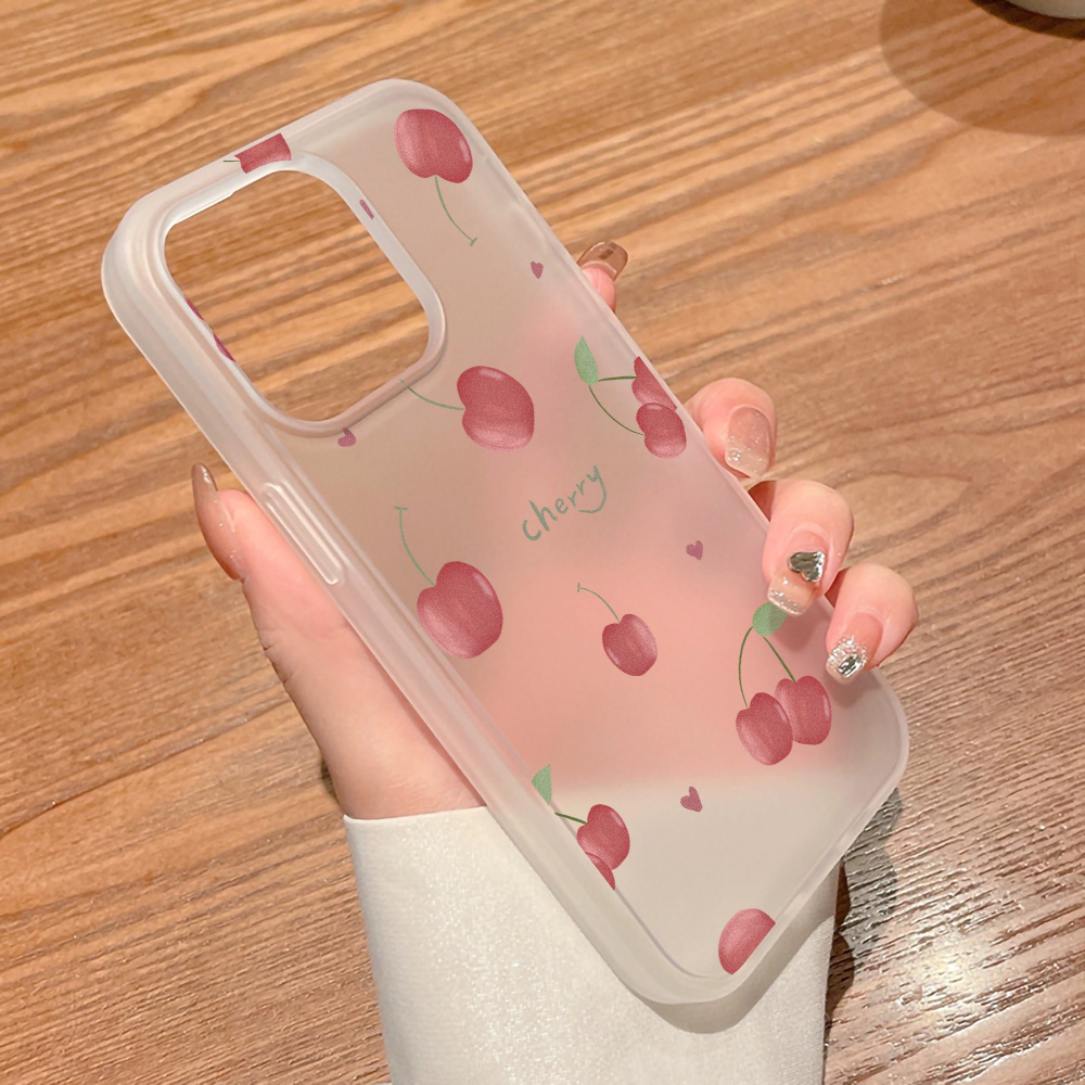 Cherry Phone Case Frosted For  - Phone Cases Store review and price