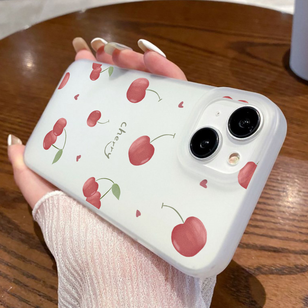 Cherry Phone Case Frosted For  - Phone Cases Store review and price