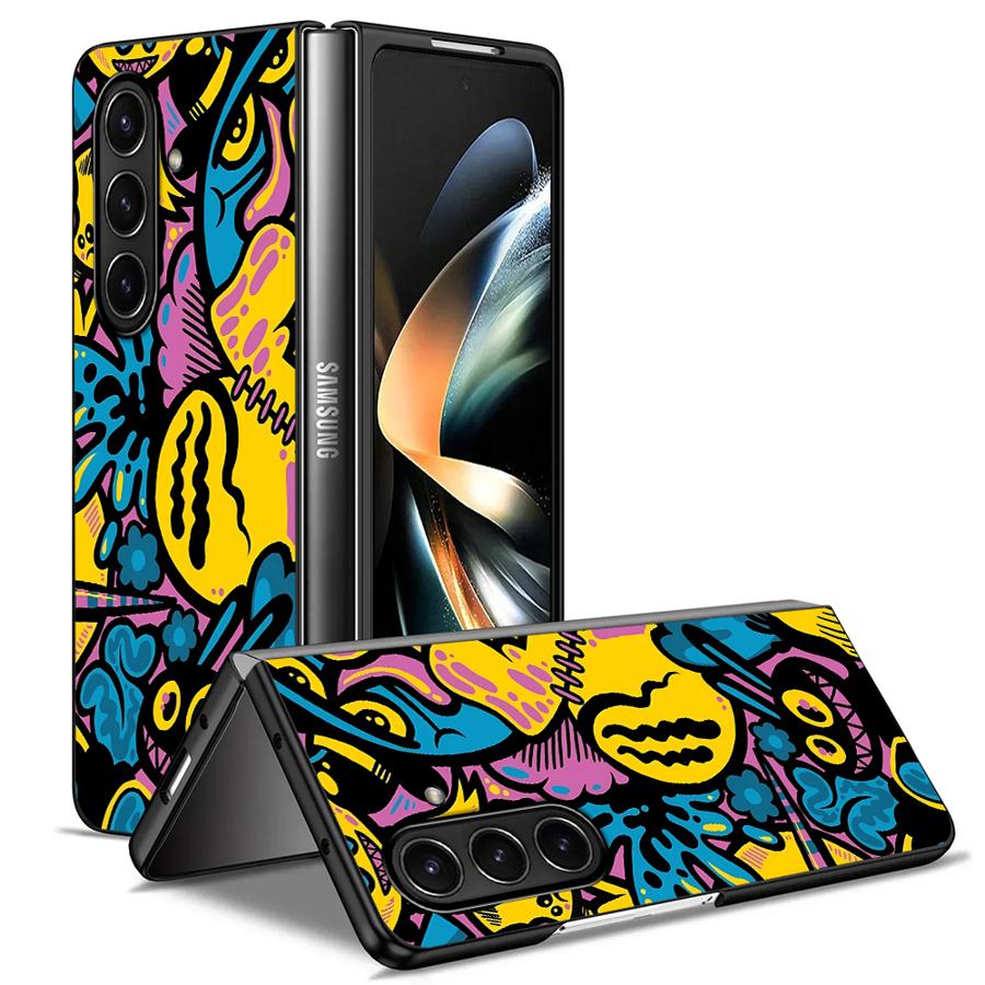 Cartoon Graffiti Design Case f - Phone Cases Z Fold 6 review and price