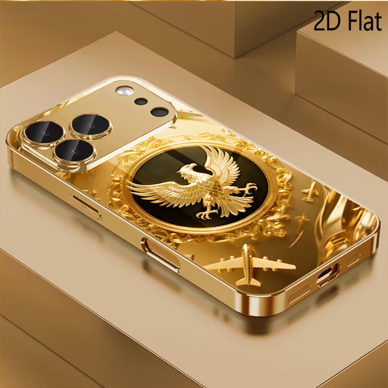 Golden Wing Patterned tempered - Phone Cases H&M review and price