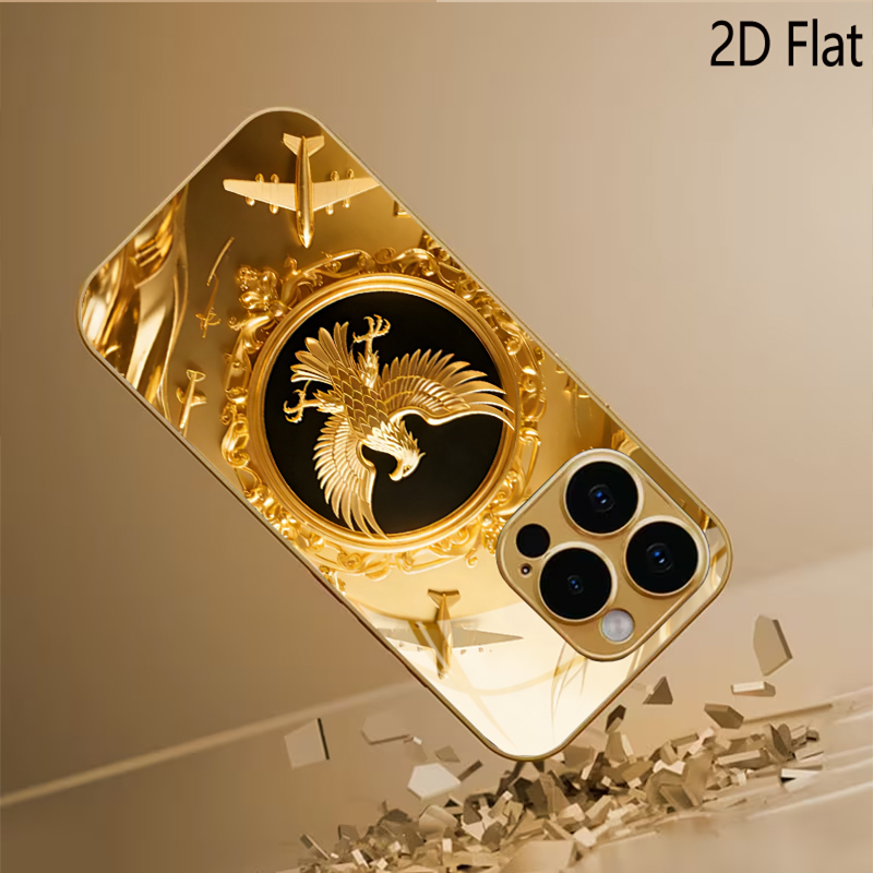 Golden Wing Patterned tempered - Phone Cases H&M review and price