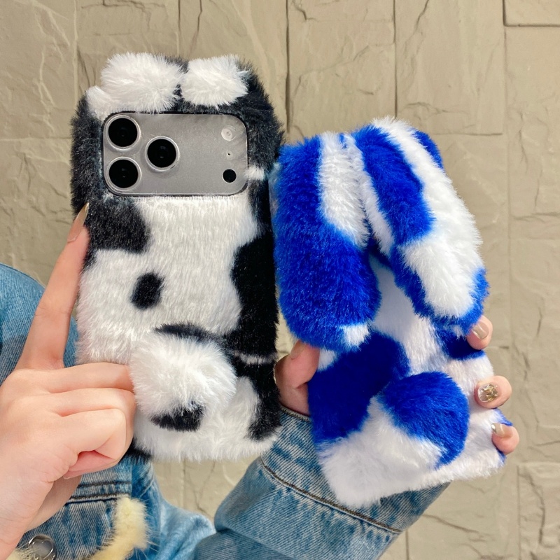 Cute Rabbit Design Fluffy Phon - Phone Cases Cute Iphone 14 review and price