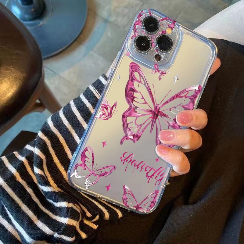 Y2K Glitter Butterfly Phone Ca - Glitter Shockproof Case review and price