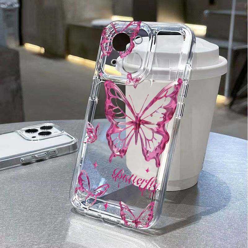 Y2K Glitter Butterfly Phone Ca - Glitter Shockproof Case review and price