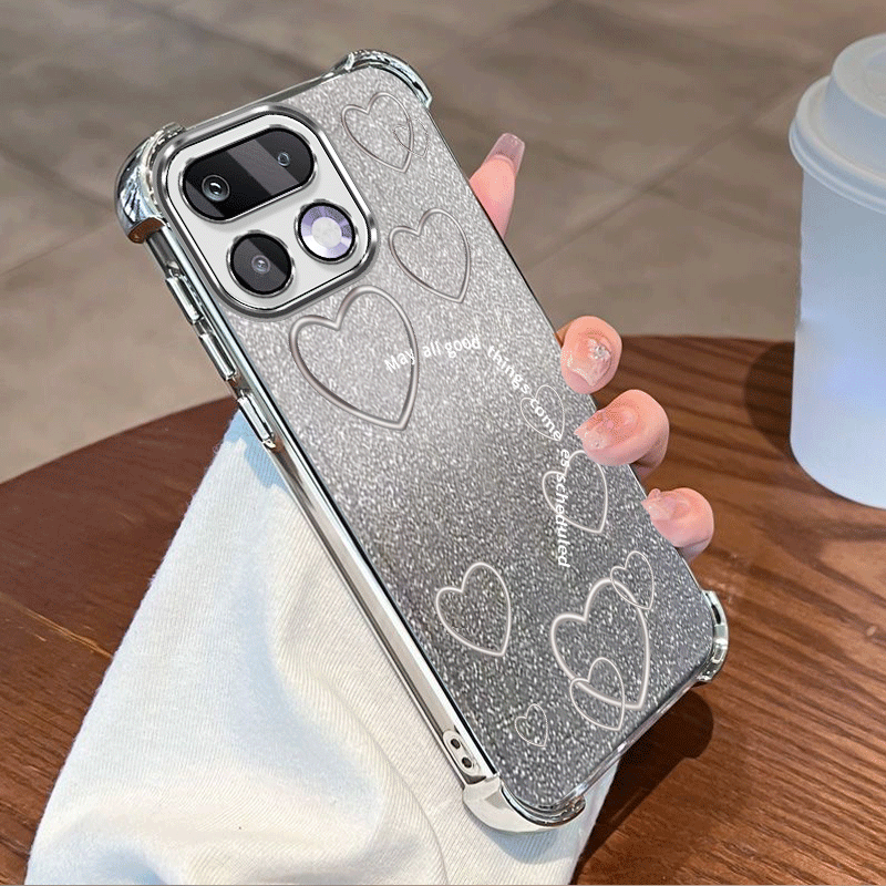 Glitter Plating Protective Cov - Glitter Shockproof Case review and price