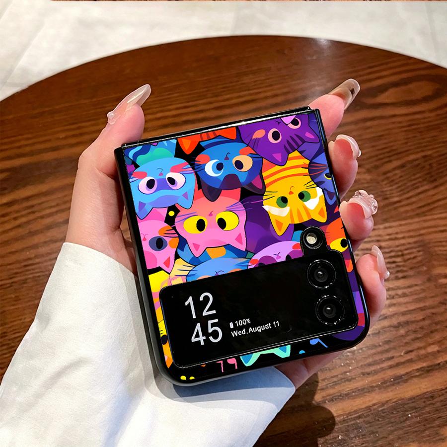 Full Cover Cat Phone Cover Cas - Phone Cases Z Fold 6 review and price